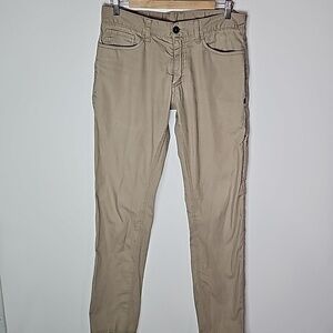 Oakley 32x34 tan slim straight pants